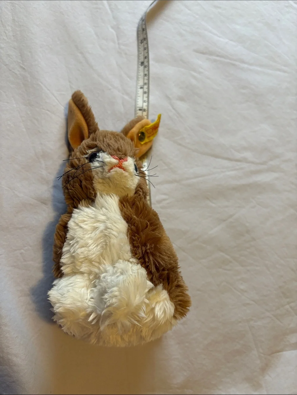 Steiff Brown Plush Bunny with Signature Ear Tag